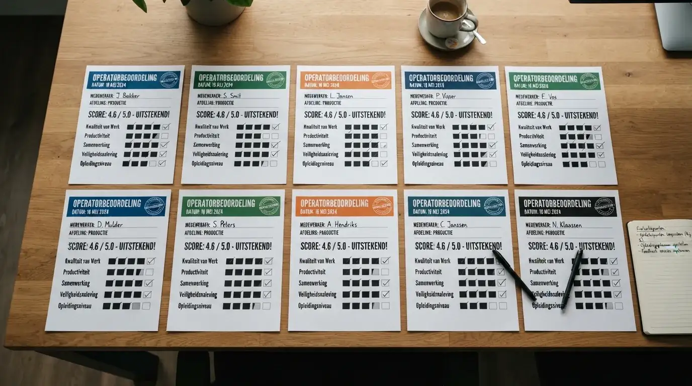 Een overzichtelijke vergelijkingstabel van tien Nederlandse slots-casino's met kolommen voor licentie, bonus en slot-aanbod, naast het Ksa-logo